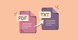 PDF ? TXT